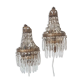 Wall light demi-montgolfiere to pendants