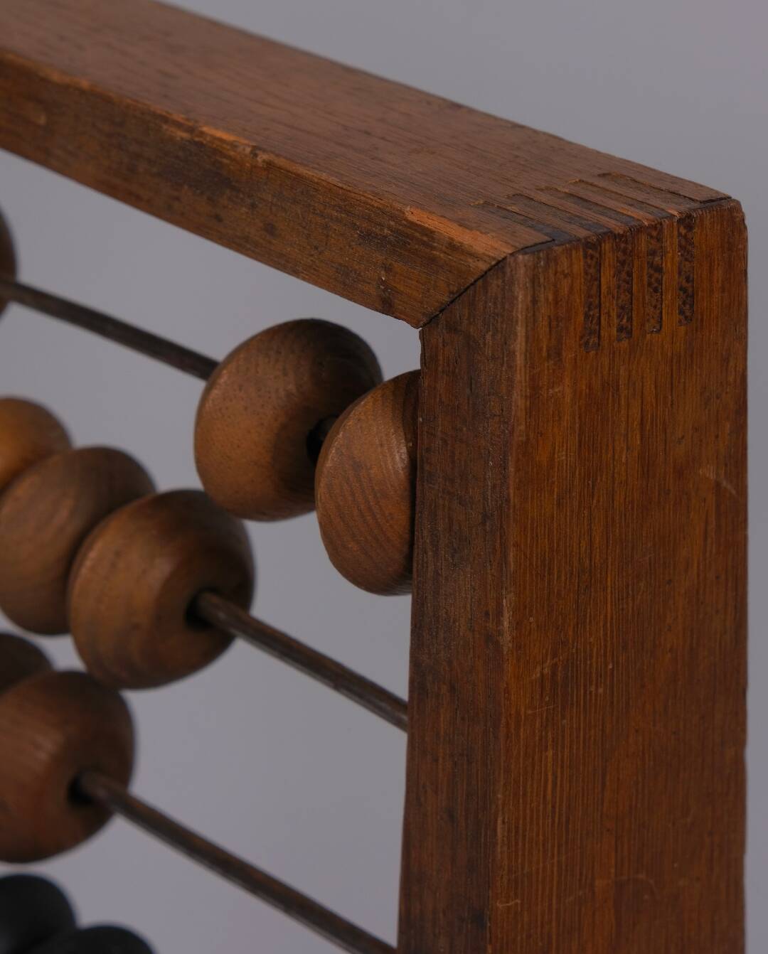 Old wooden abacus