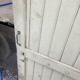 19th-century solid oak barn door