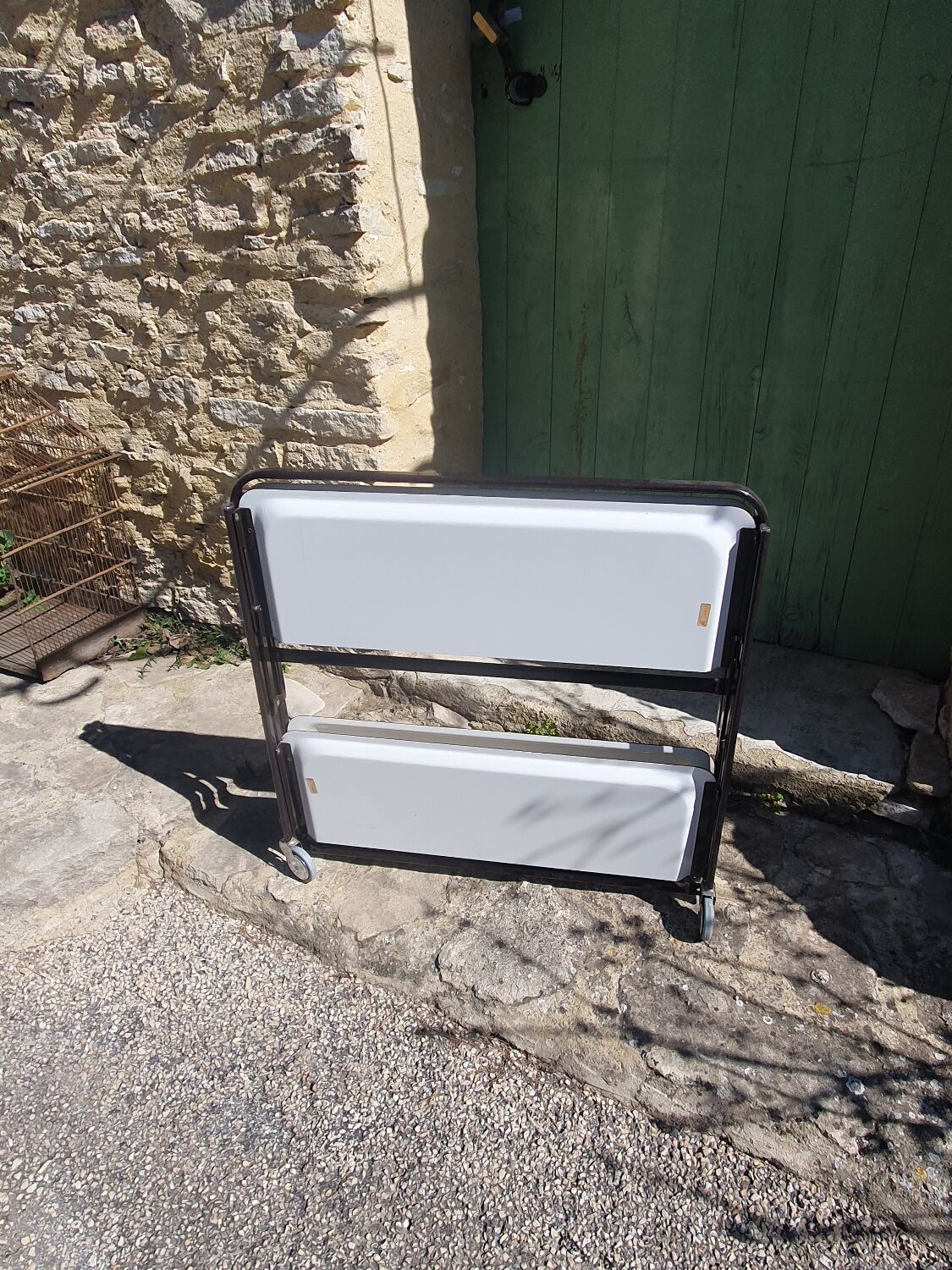 Folding dessert table 1970