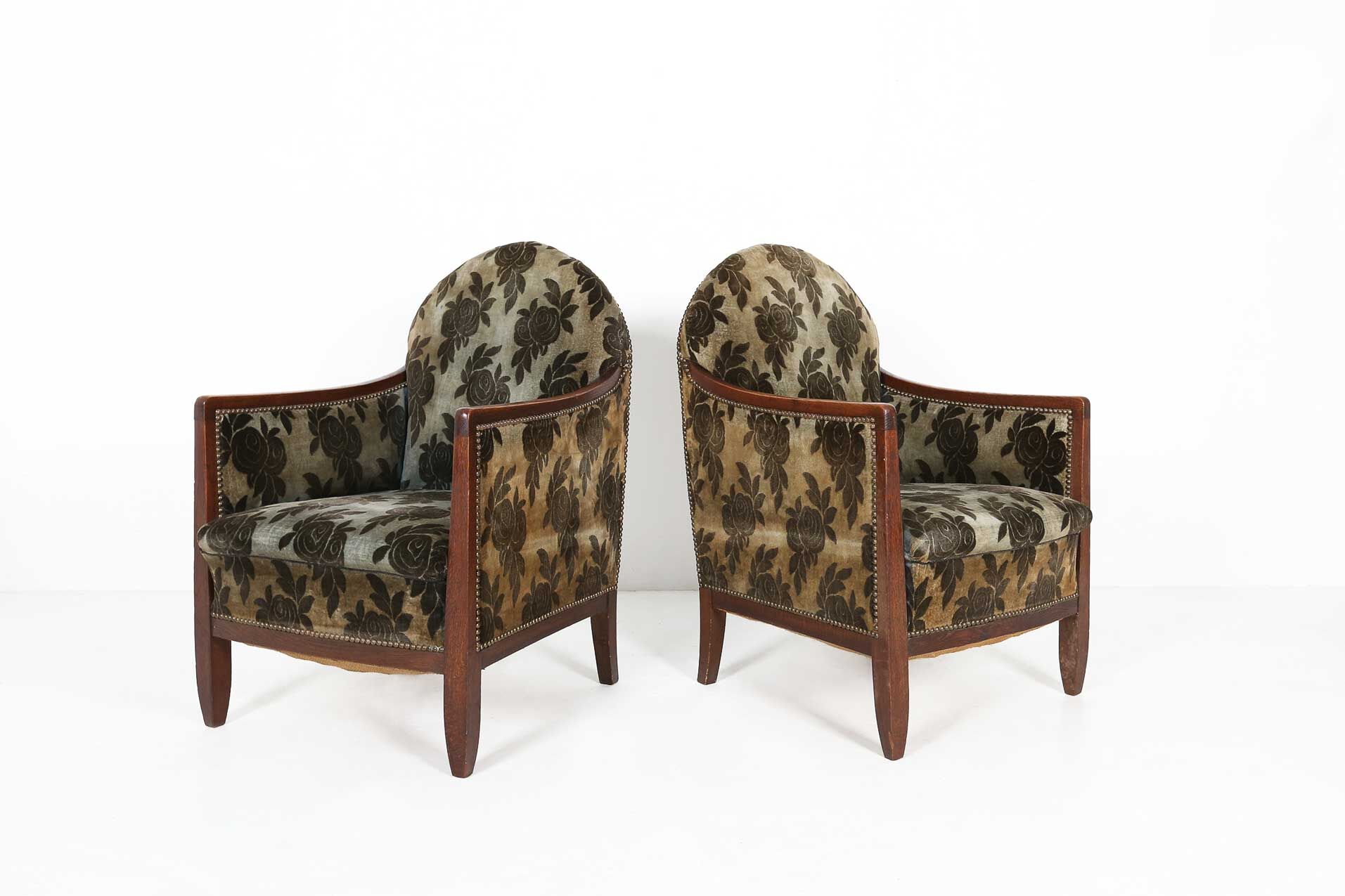 Art Deco club armchairs 1930