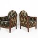 Fauteuils club Art déco 1930