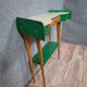 Art Deco console and mirror in green lacquered wood – Circa 1930