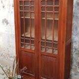 Glass-glazed Parisian wardrobe