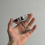 12 coupelles sur pied en inox style Letang Remy