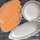 Lot de 2 plats