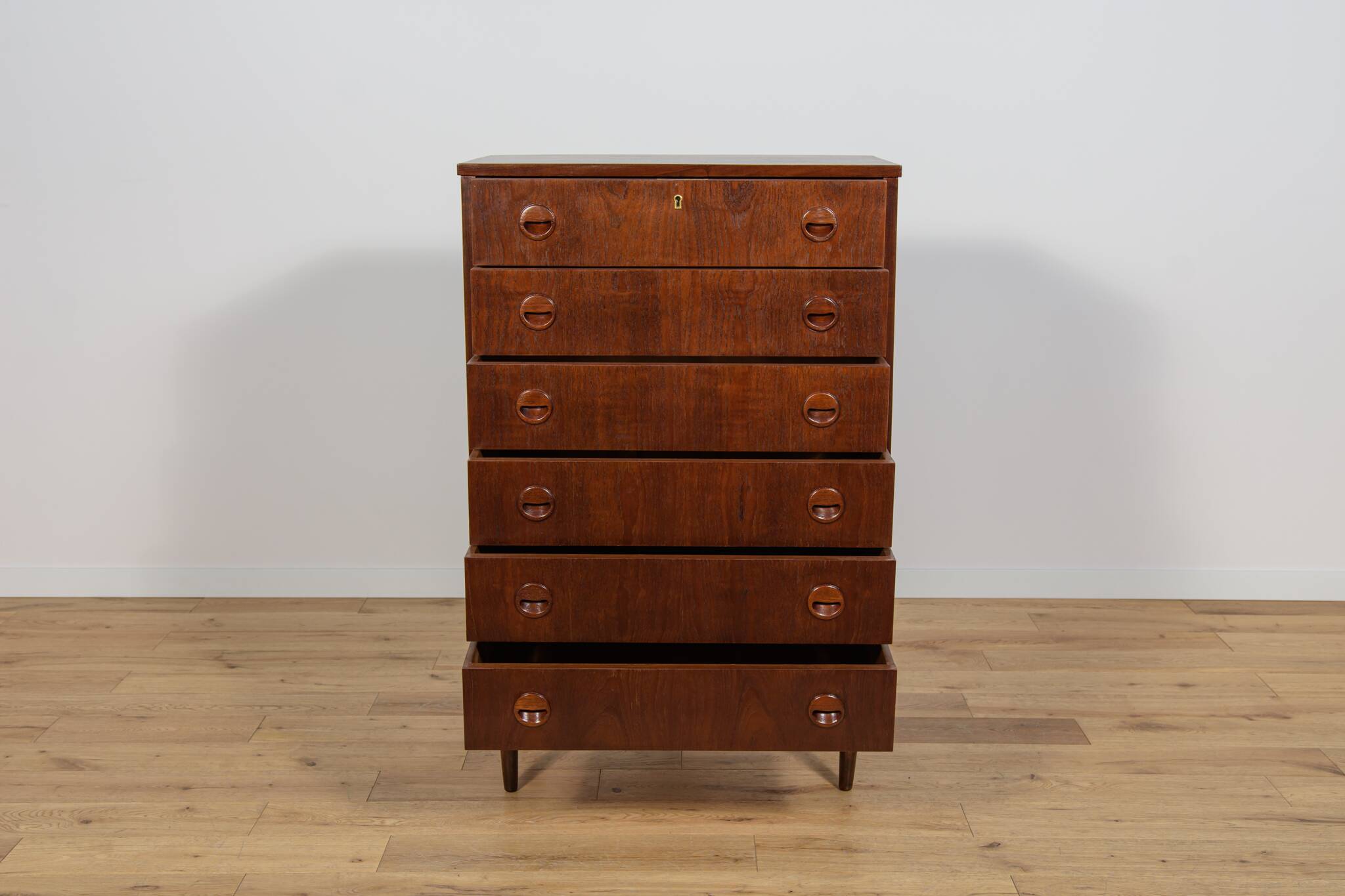 Mid-Century Teak Dresser, Denmark, 1960s