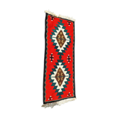 Ethnic wool carpet 105 x41 cm