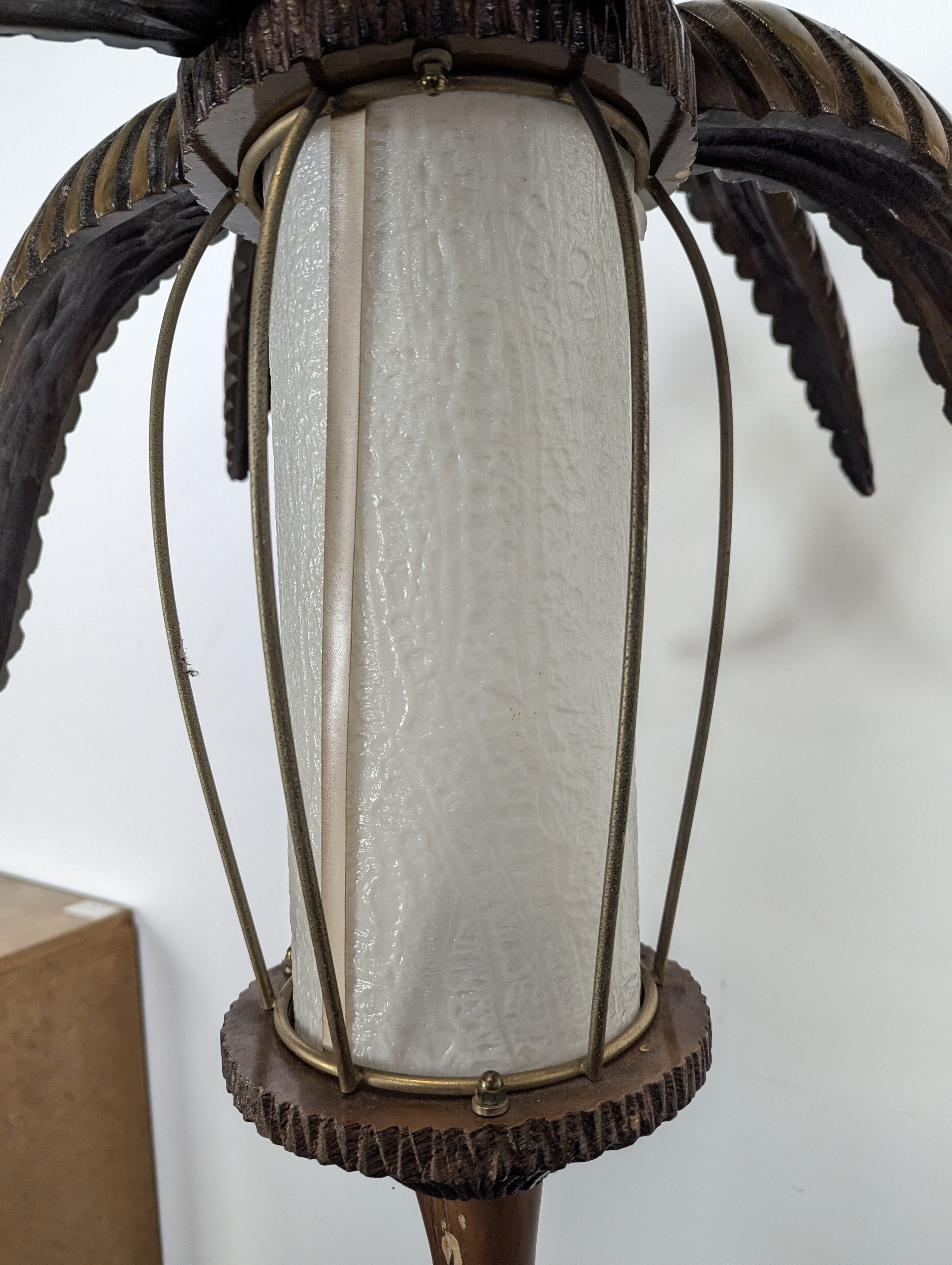 Palm tree floor lamp by Alberto Tura from the 1950s.