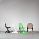 Chaise noire « Casalino » des années 2000 par Alexander Begge pour Casala, Allemagne – Large Stock!