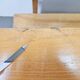 Vintage Danish Dining Room Trestle Table in Elm, 1960