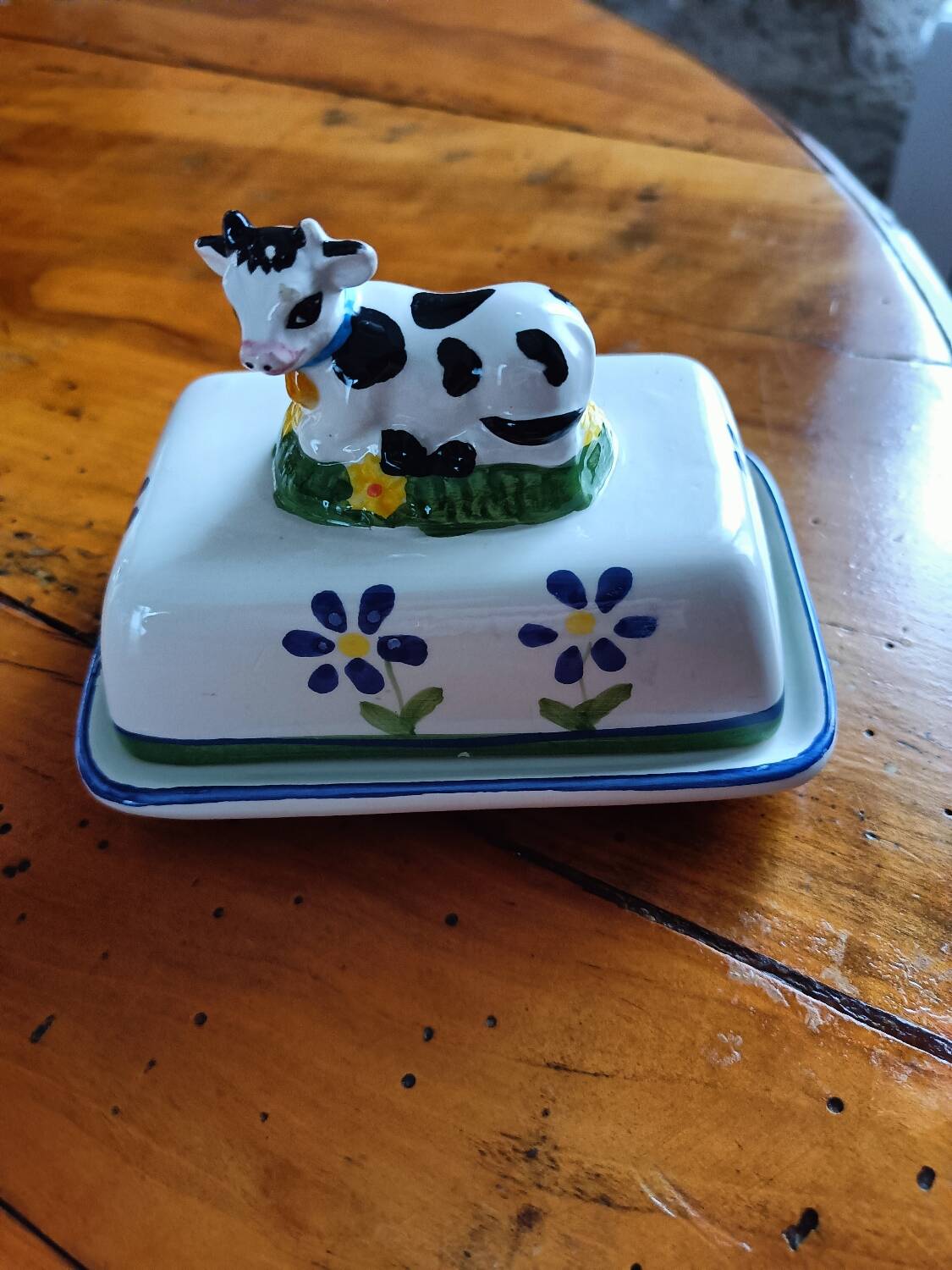 Mini beurrier vintage vache