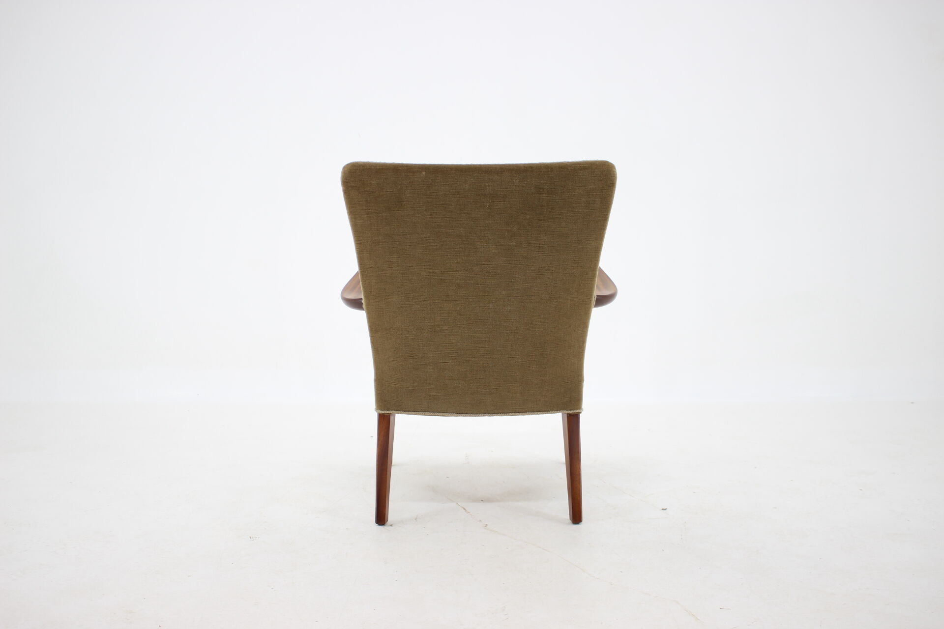 1940s Alfred Christensen teak armchair, Denmark