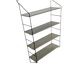 Vintage metal wall shelf/shelf/coatrack