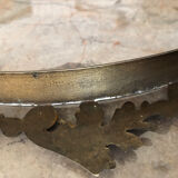 Old baroque metal frame