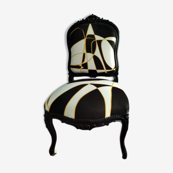 real Napoleon III chair redone to new