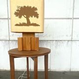 Lampe en orme massif Maison Regain