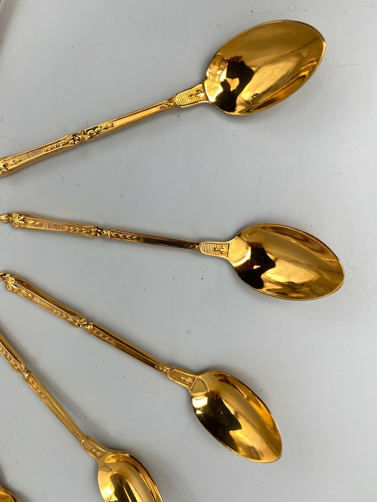 Box set 12 spoonfuls francois frionnet paris metal dore
