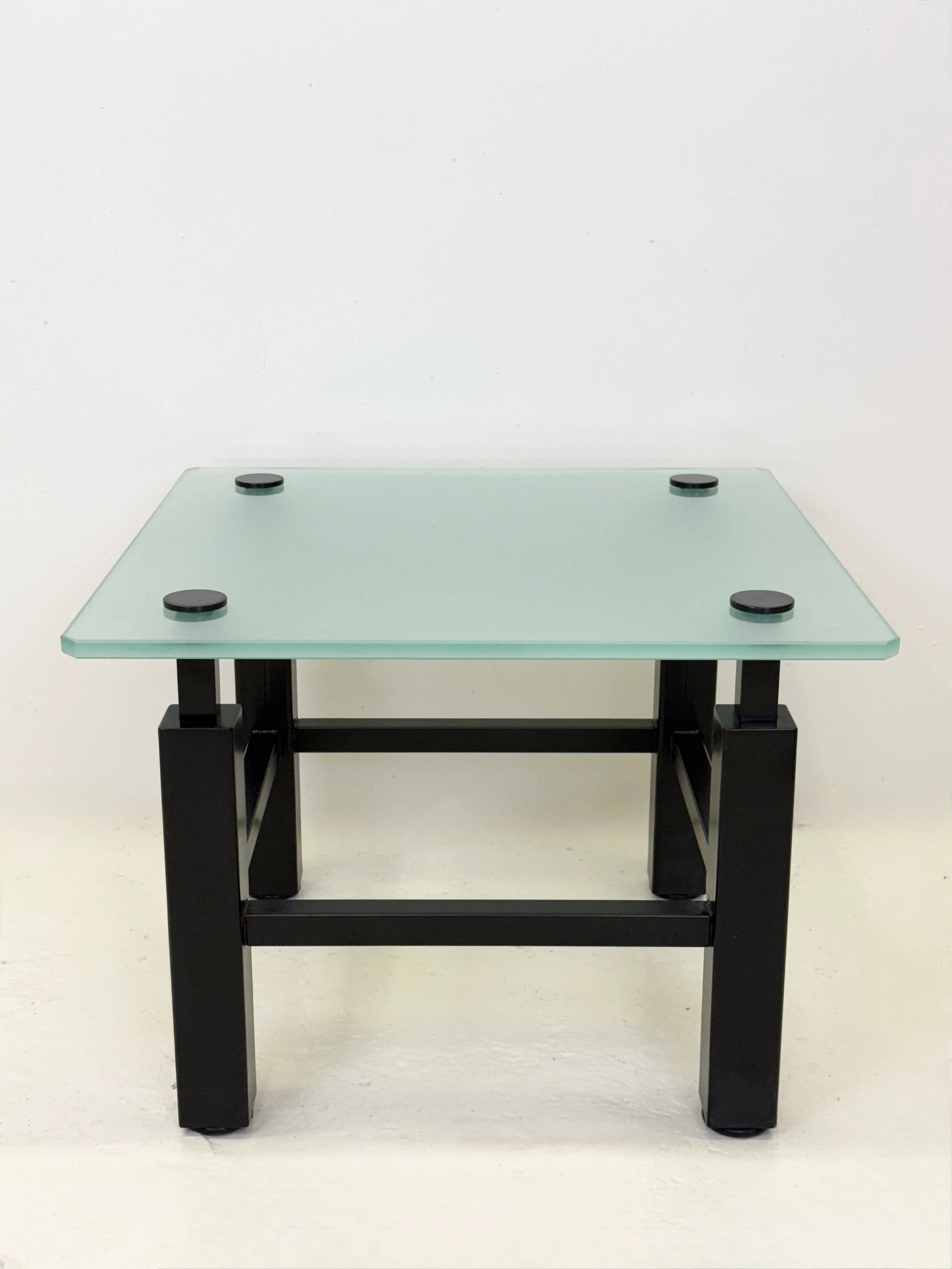"Modernist" coffee table — France, 1980s