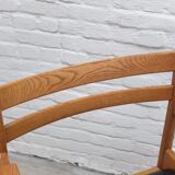 Rare armchair in oak by Jos De Mey for Van Den Berghe-Pauvers, 1960s