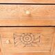 Art Deco pair of bedside tables in oak, 1930s.