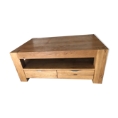 Table baisse , meuble tv en bois massif
