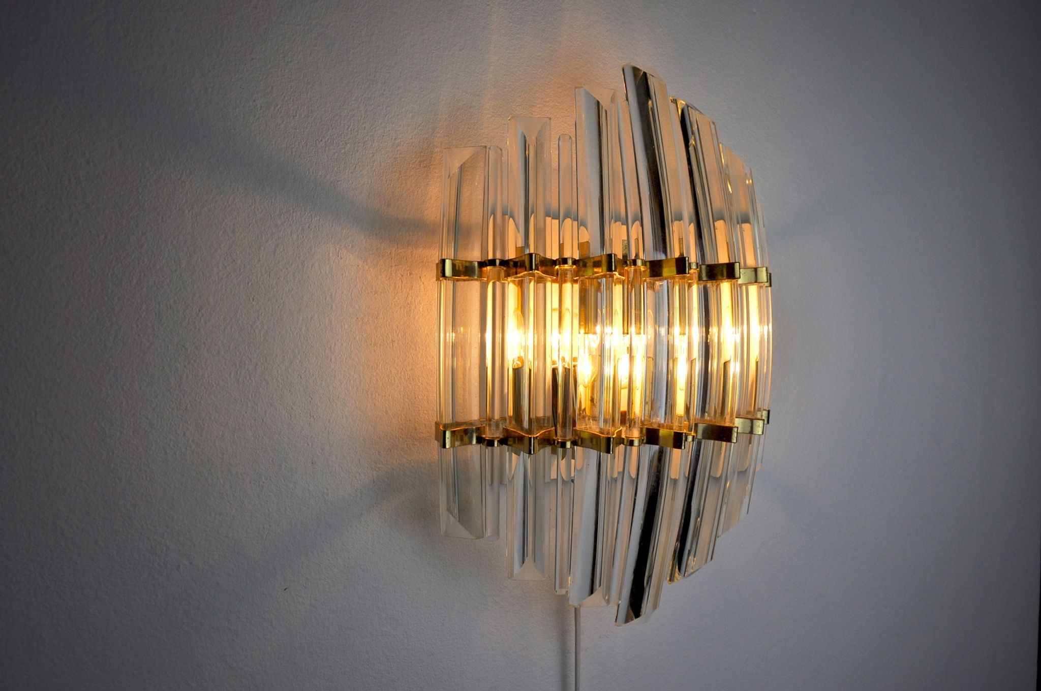 Applique Triedi Murano, Italie 1970