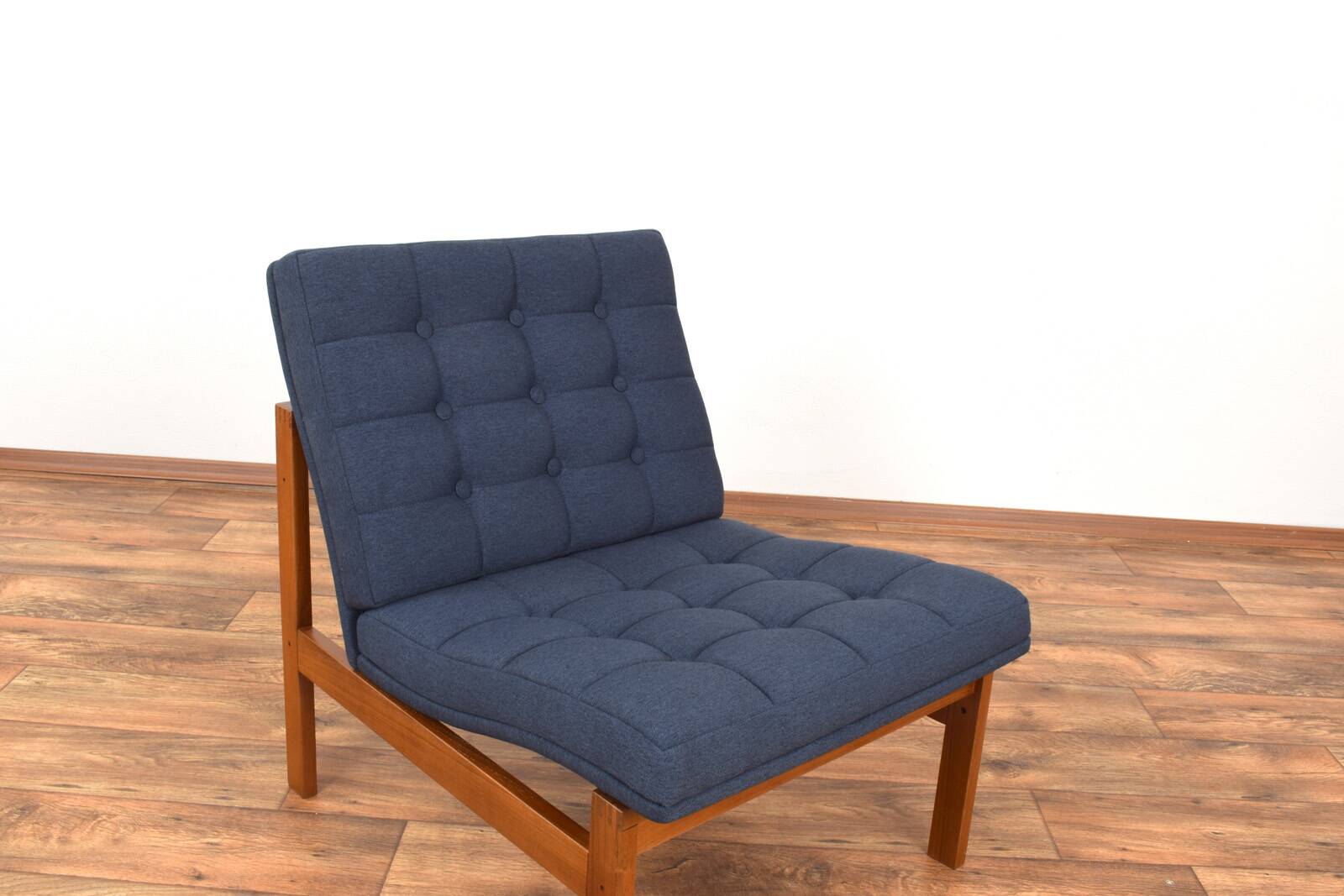 Mid-Century Teak Moduline Lounge Chair by Ole Gjerløv-Knudsen & Torben Lind