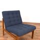 Mid-Century Teak Moduline Lounge Chair by Ole Gjerløv-Knudsen & Torben Lind