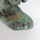 Sculpture en bronze figurative expressive, Pays-Bas, années 1970