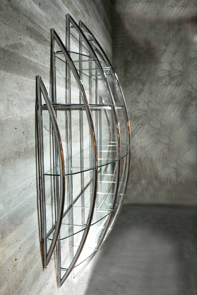 Tyco bookshelf design Manfredo Massironi for Nikol International 1970s