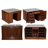 Double-sided post office bureau Gillows 1794 George III