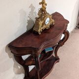 Mahogany console