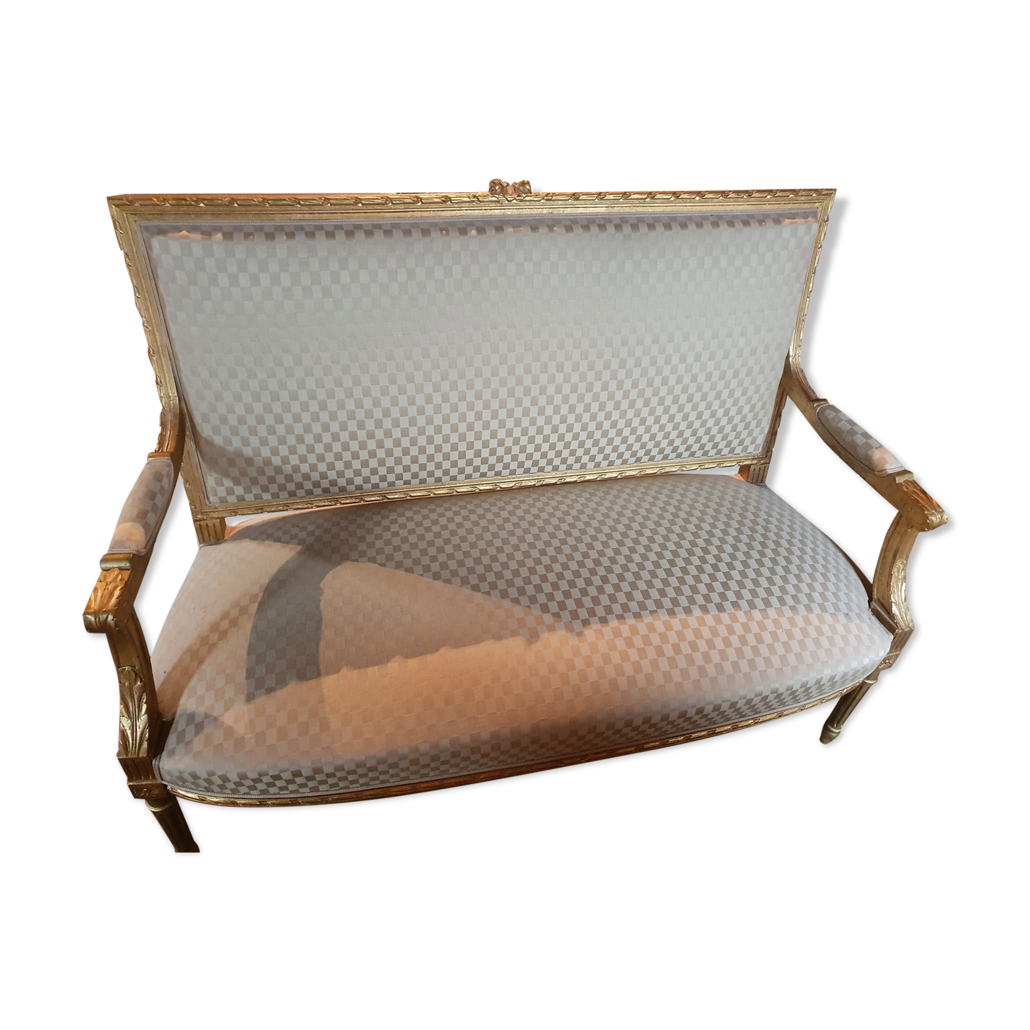 Sofa + 2 Louis XV chairs