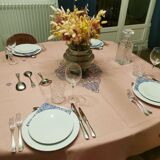 Peter Ghyczy designer dining table oval 170×130 for 4-6, up to 8 people.