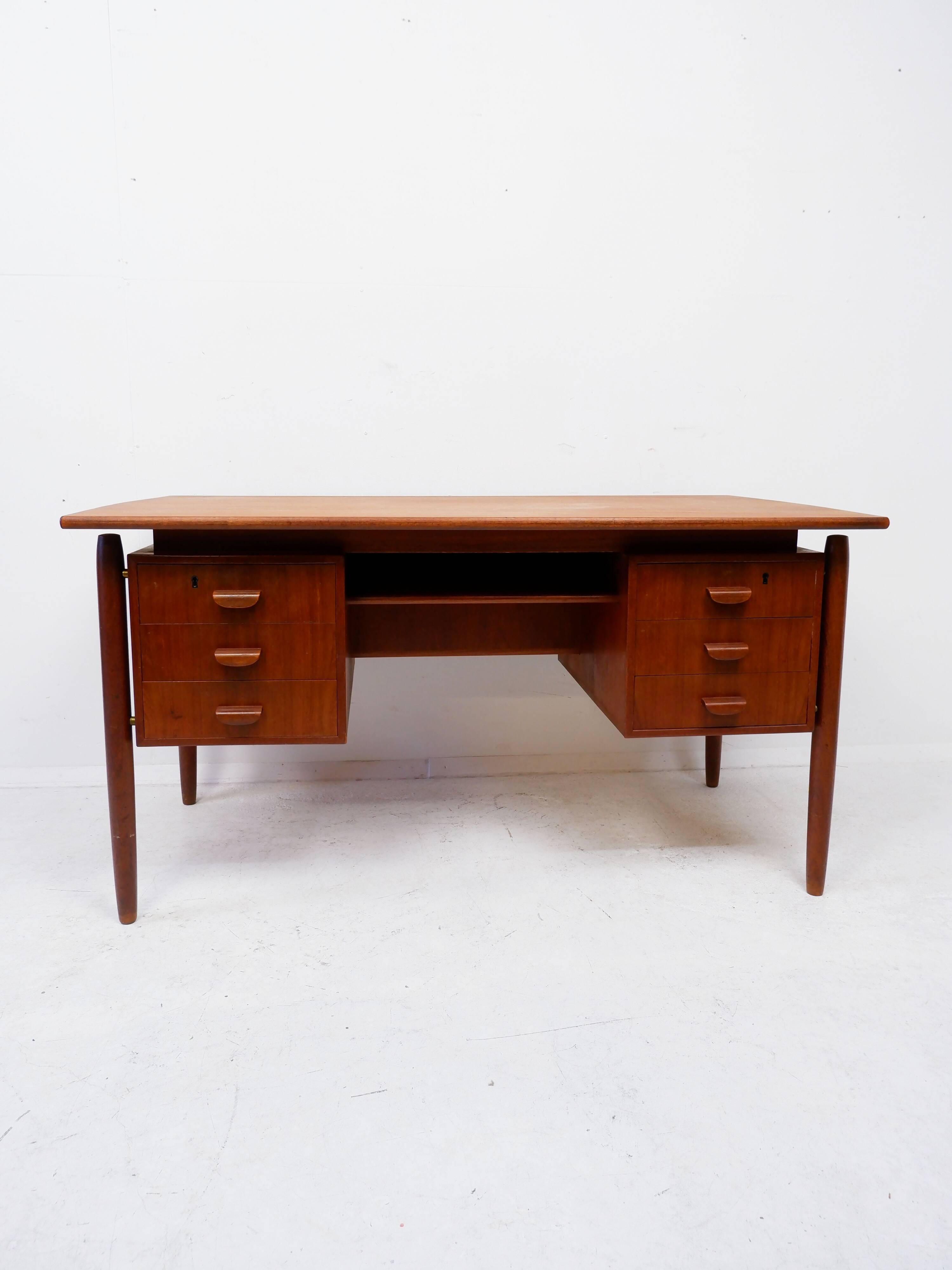 Danish writing desk, 1960s
