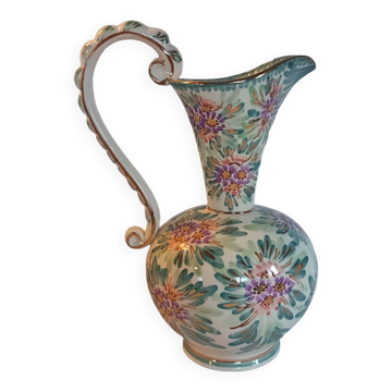 Vintage cracked earthenware pitcher by André Bayer – Years