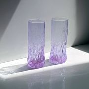 6 verres à long drink Alexandrite - Italie des années 1970