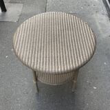 Round outdoor rattan table, Vincent Sheppard