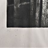 Original lithograph H.C. de BOISGALLAYO from 1988