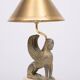 Maison Le Dauphin France, Exceptional Sphinx Table Lamp 1970s
