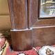Art Deco period walnut mirror