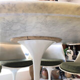 Tulip table Eero Saarinen 137 cm Knoll edition 1970