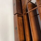 Bibliothèque en teck Asiatique vintage