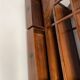 Vintage Asian teak bookcase