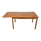 Vintage Scandinavian dining table with extension, stamped Garnas - Sweden - 1960s