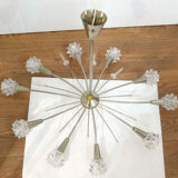 Lustre chromé & étoilé