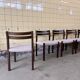 Ensemble de six chaises de salle à manger modèle 401 par Jørgen Henrik Møller pour JL Møllers.
