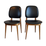 Pair of Baumann chairs model Pegasus circa 1960
