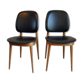 Pair of Baumann chairs model Pegasus circa 1960